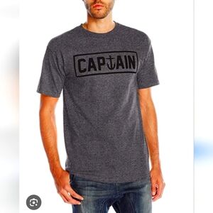 Brown Captain Graphic T-Shirt